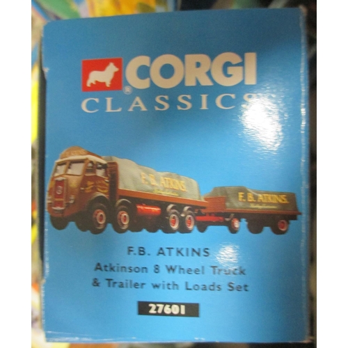 243 - Mixed modern collection of diecast cars, trucks including Corgi Classics, 31009 Wynnes, Eddie Stobar... 