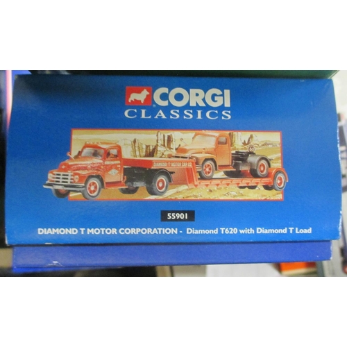 243 - Mixed modern collection of diecast cars, trucks including Corgi Classics, 31009 Wynnes, Eddie Stobar... 