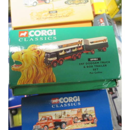 243 - Mixed modern collection of diecast cars, trucks including Corgi Classics, 31009 Wynnes, Eddie Stobar... 