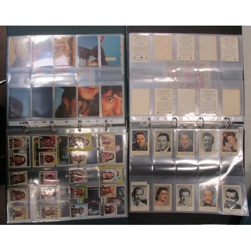 25 - A. & B.C. Collection of complete sets, in 3 albums, in mixed condition with Batman black back Englis... 