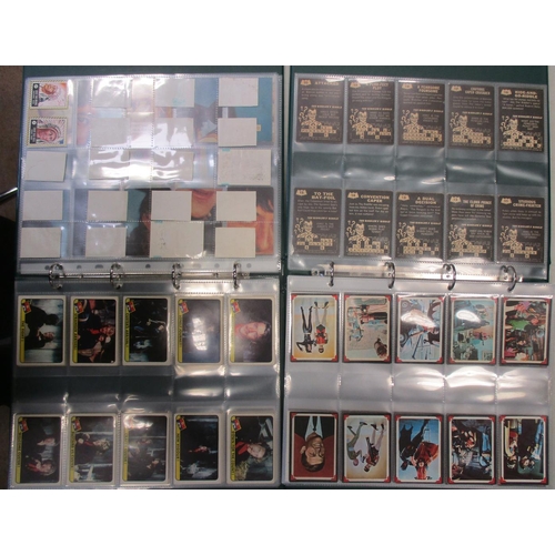 25 - A. & B.C. Collection of complete sets, in 3 albums, in mixed condition with Batman black back Englis... 