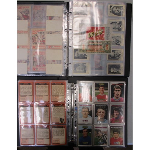 26 - A. & B.C. Collection of complete and part sets, in 3 albums, in variable cond., incl. Film Stars set... 