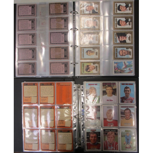 26 - A. & B.C. Collection of complete and part sets, in 3 albums, in variable cond., incl. Film Stars set... 