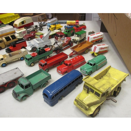 265 - Collection of 1960's to 1990's unboxed cars, lorries etc, fair to good plus with Corgi (4), includin... 