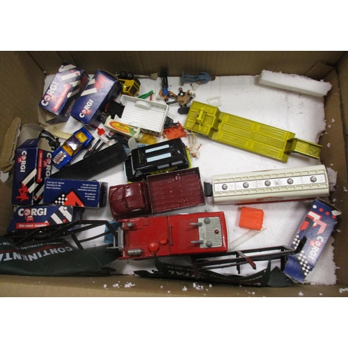 273 - Large unboxed accumulation with Corgi, Corgi Juniors including The Saint XJ-S, Dinky, Matchbox, Siku... 