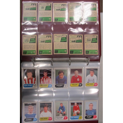 28 - A. & B.C. Range of football sets, generally in very good cond., with Footballers 1969 1st Series gre... 