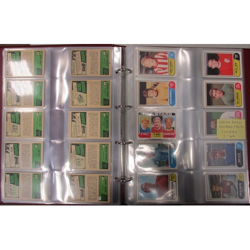 28 - A. & B.C. Range of football sets, generally in very good cond., with Footballers 1969 1st Series gre... 