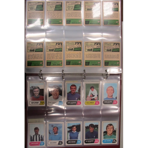 28 - A. & B.C. Range of football sets, generally in very good cond., with Footballers 1969 1st Series gre... 