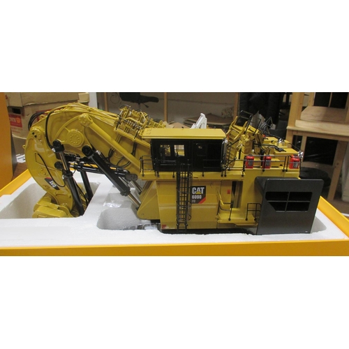 280 - CMC. 1:48 scale diecast model of limited edition 2018 Caterpillar 6090 front mining shovel mint in m... 