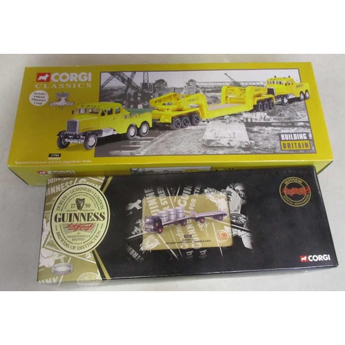 286 - Corgi. Haulage collection with Heavy Haulage Annis & Co Diamond T with Locomotive Load No 31007 (2),... 