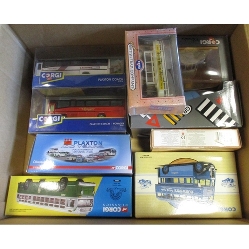 288 - Corgi. Bus, tram and coach collection including Original Omnibus, Collector Member's Exclusives  etc... 