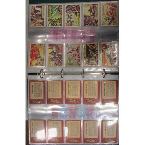 29 - A. & B.C. Range of complete sets, in an album, in good to very good cond., incl. Battle Cards set, T... 