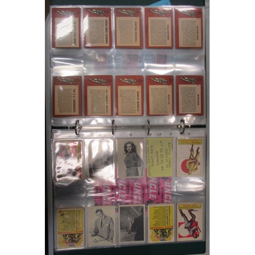 29 - A. & B.C. Range of complete sets, in an album, in good to very good cond., incl. Battle Cards set, T... 