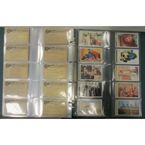 31 - A. & B.C. Collection of complete sets, in an album, in variable cond., incl. Beatles (black & white)... 