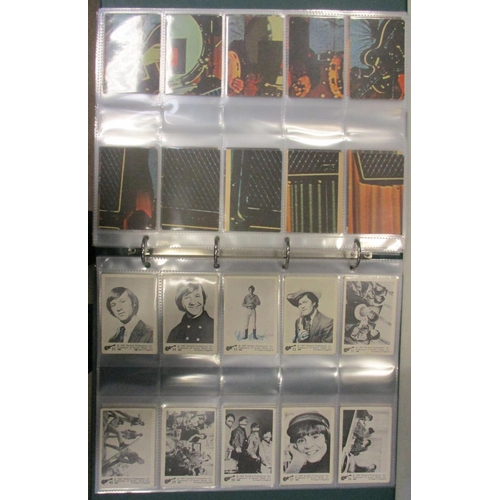 31 - A. & B.C. Collection of complete sets, in an album, in variable cond., incl. Beatles (black & white)... 