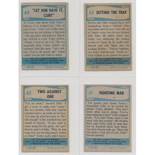 33 - A. & B.C. 1956 Elvis Presley Series set, in good cond., with some better, apart from 6 fair/poor (wi... 