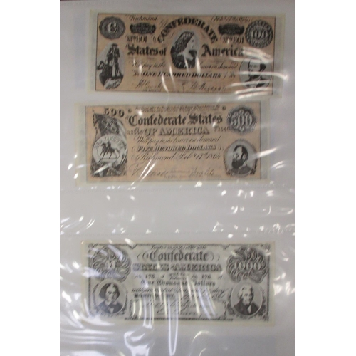 34 - A. & B.C. 1965 Civil War News set, Civil War Banknotes set and original wrapper, in good to very goo... 