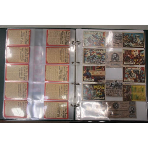 34 - A. & B.C. 1965 Civil War News set, Civil War Banknotes set and original wrapper, in good to very goo... 