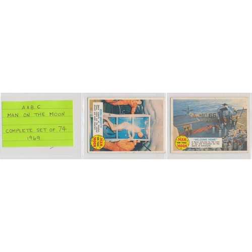 36 - A. & B.C. 1969 Man On The Moon set and wrapper, generally in very good cond., apart from 2 fair and ... 