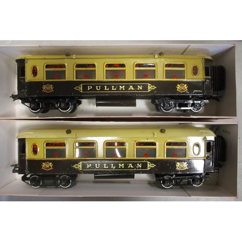 369 - Hornby. O Gauge mainly unboxed range with 20V LMS maroon 2270 0-4-0T, c/w LMS 2120 0-4-0T, Pullman c... 