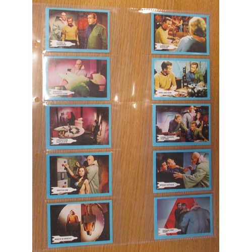 37 - A. & B.C. 1969 Star Trek set, in good to very good cond., apart from one with a crease. Cat. £660 (S... 