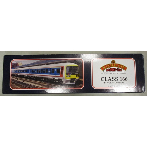 456 - Range with Bachmann Virgin Class 220 set No 30600, NSE Class 166 3-Car DMU No 31025 and Lima Great W... 