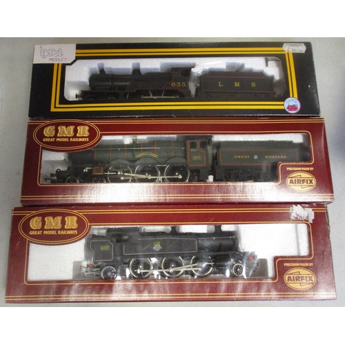 461 - Steam locomotive range with Mainline (5), Airfix (2), Replica (2), Dapol and Lima, mainly excellent ... 