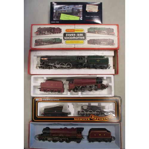 465 - Collection of locomotives and parts, some in boxes (5) including DJH kit built SR green 1408 2-6-0 N... 