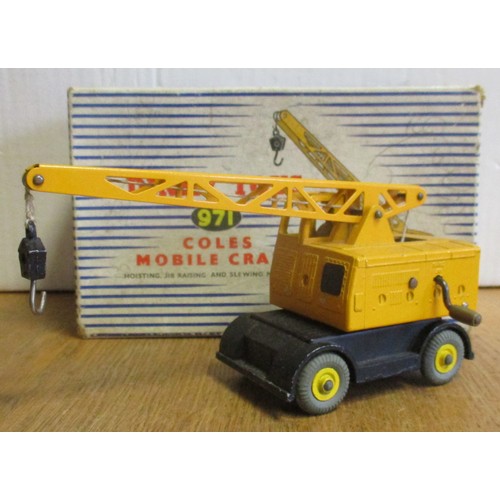 308 - Dinky. 1950s onwards collection, generally good plus in good boxes (some corrosion), with Coles Mobi... 