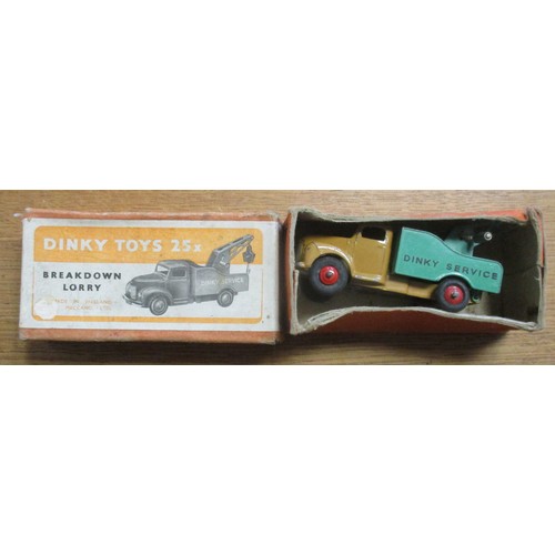 308 - Dinky. 1950s onwards collection, generally good plus in good boxes (some corrosion), with Coles Mobi... 