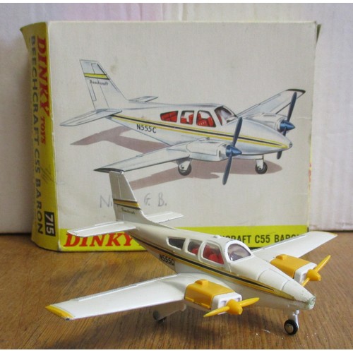 310 - Dinky. 1970s onwards civil aircraft collection, generally good plus to excellent in good plus boxes ... 