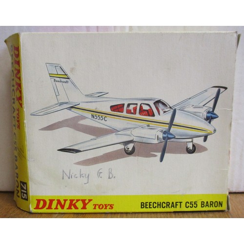 310 - Dinky. 1970s onwards civil aircraft collection, generally good plus to excellent in good plus boxes ... 