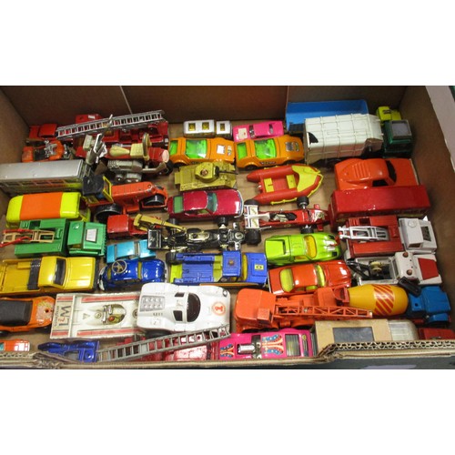 277 - Unboxed collection of Corgi, Dinky, Matchbox, Tonka etc, including Dinky SPV No 104, Corgi Chitty Ch... 