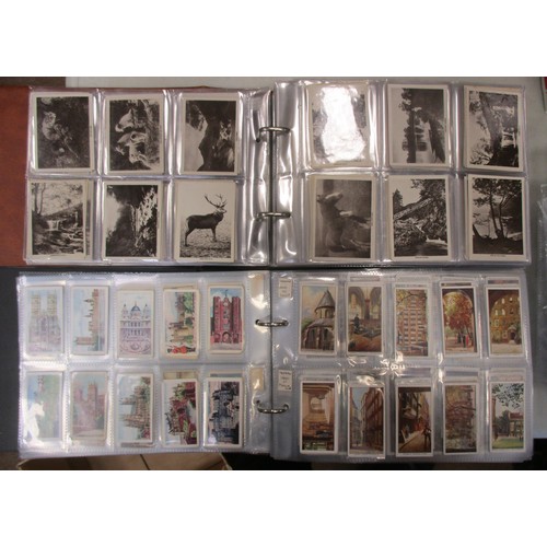 5 - Coln. of complete and part sets, in 4 albums, in variable cond., incl. Allman Pin-Up Girls L set, Ca... 