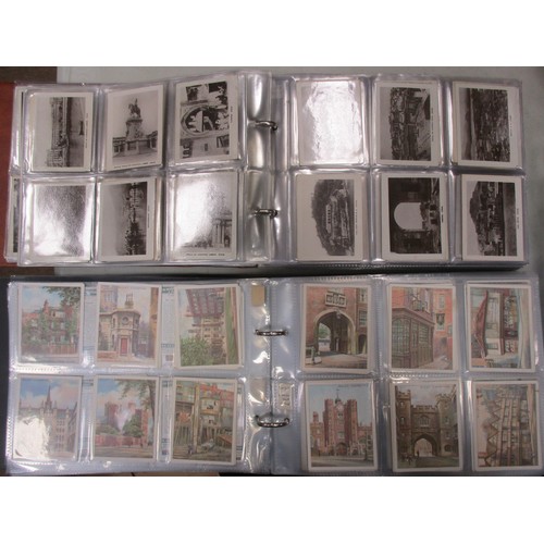 5 - Coln. of complete and part sets, in 4 albums, in variable cond., incl. Allman Pin-Up Girls L set, Ca... 