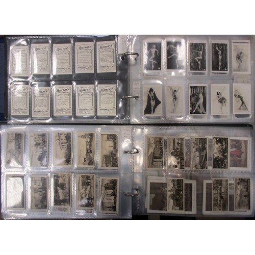 5 - Coln. of complete and part sets, in 4 albums, in variable cond., incl. Allman Pin-Up Girls L set, Ca... 