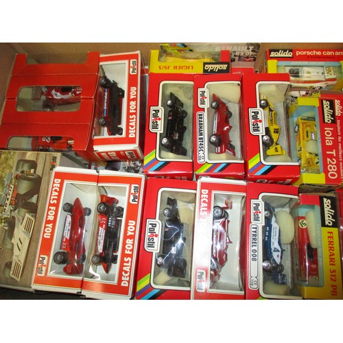 255 - Collection of F1 diecast generally excellent to mint in excellent boxes including Solido (9) Polisti... 