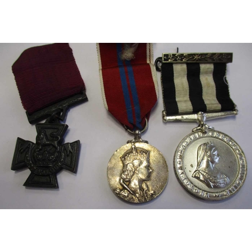 3 - Range with:
1. KGV Army LSGC to 95786 Cpl E. Hurley R.G.A.
2. KGV Territorial Force Efficiency Medal... 