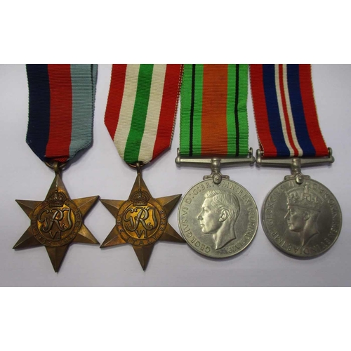 7 - WW1 & WW2 family range with:
1. 1914-15 Star trio, WW2 Defence Medal and KGVI Police LSGC to 54328 G... 