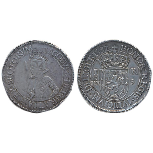 735 - Scotland. 1582 Fourth Coinage 30 shillings very fine/good very fine. (S.5487) (See photo) (Y)