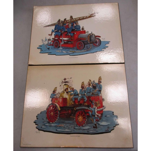 89 - Fire Brigade collection collected from Kenilworth fire station by a former fireman including Pyrene ... 