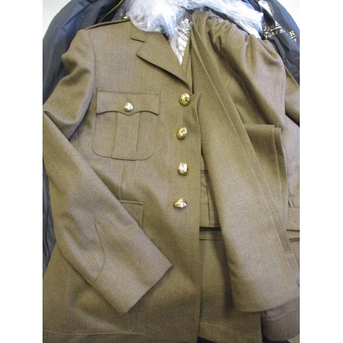 96 - British Army range with 1953 Coldstream Guards No 1 Dress jacket, RAOC Staff Band No 1 Dress jacket,... 