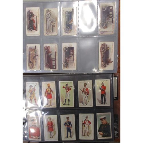 1 - Coln. of part sets and type cards, in 6 albums, in very mixed condition, incl. Baker Actresses (5), ... 