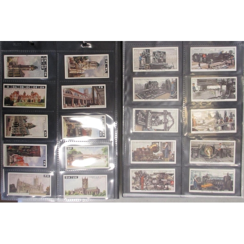 20 - Coln. of complete and part sets, in 19 albums and packets etc, in variable cond., incl. Churchman La... 