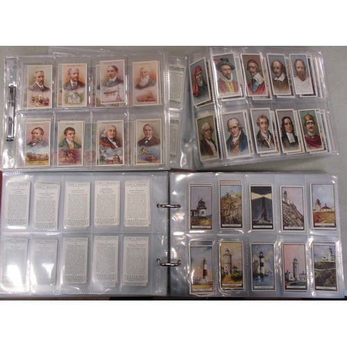 23 - Coln. of complete and part sets, in albums and plastic sleeves, in variable cond., incl. Churchman T... 