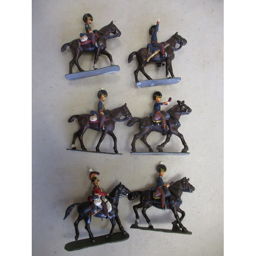 257 - Mixed range with Britains Swoppets ACW Confederate Infantry (approx 70), artillery cannon (11), hors... 