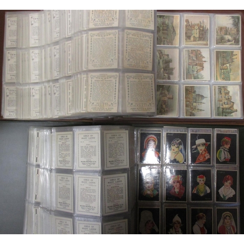 29 - Coln. of complete and part sets, in albums and loose, in variable cond., incl. Anstie The World's Wo... 