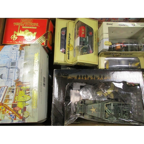 321 - Collection including mostly Matchbox MOY, Lledo Days Gone, Corgi, Unboxed (30) approx, boxed 50 plus... 