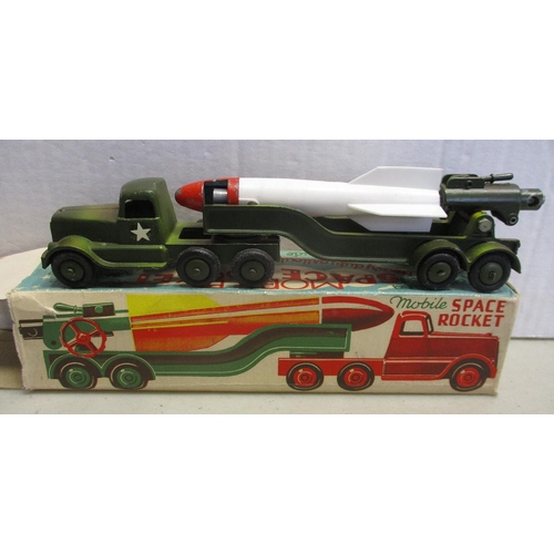 325 - Military range with Corgi Corporal Missile Launching Platform No 1124, Crescent Corporal Rocket and ... 