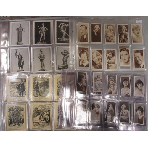 5 - Coln. of mainly complete sets, in plastic sleeves, in variable cond., Carreras Figures of Fiction, T... 